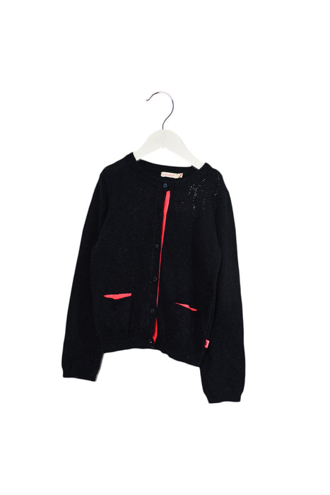 A Navy Cardigans from Billieblush in size 6T for girl. (Front View)