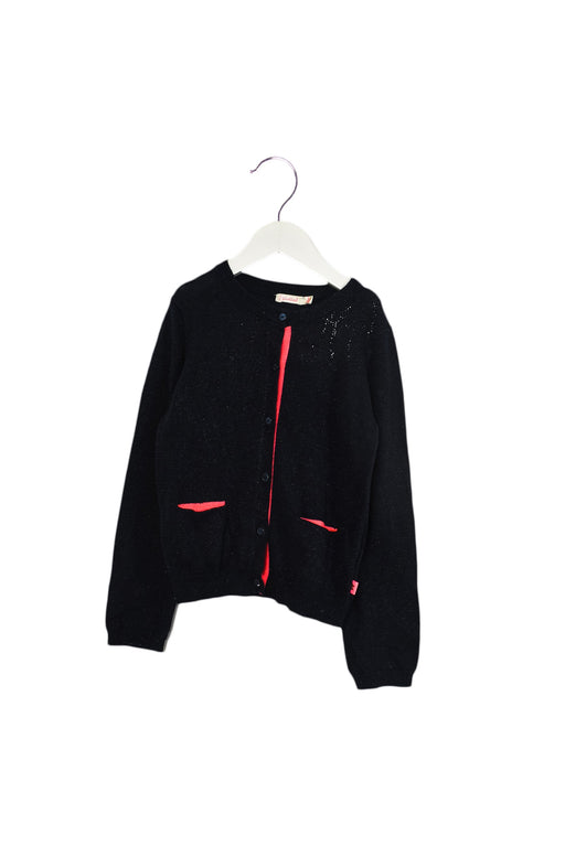 A Navy Cardigans from Billieblush in size 6T for girl. (Front View)