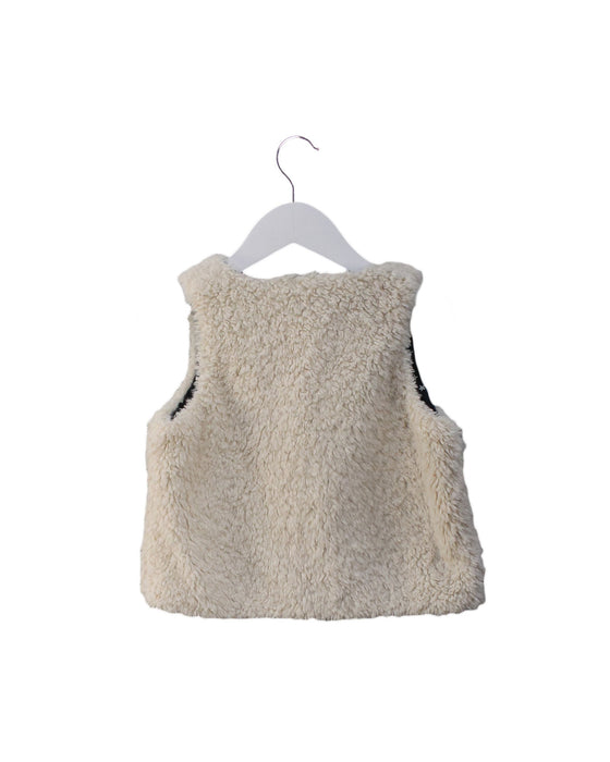 A Ivory Outerwear Vests from Seed in size 18-24M for girl. (Back View)