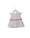 A White Sleeveless Tops from Janie & Jack in size 6-12M for girl. (Back View)