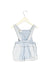 A Blue Overall Shorts from Chloe in size 6-12M for girl. (Back View)