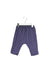 A Purple Casual Pants from Cyrillus in size 3-6M for boy. (Front View)