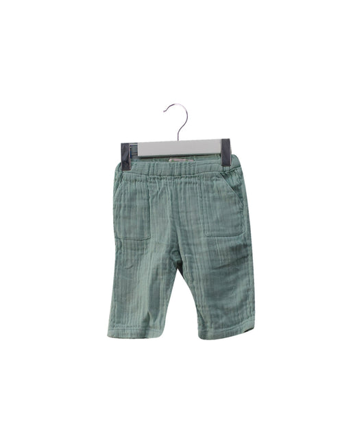 A Green Casual Pants from Bonpoint in size 3-6M for girl. (Front View)