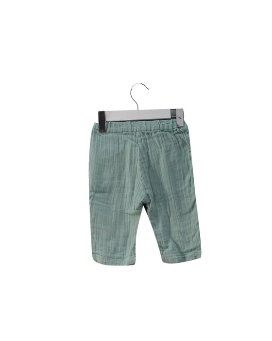 A Green Casual Pants from Bonpoint in size 3-6M for girl. (Back View)