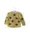 A Yellow Knit Sweaters from Nanos in size 6-12M for boy. (Front View)