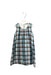 A Blue Sleeveless Dresses from FITH in size 5T for girl. (Front View)