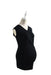 A Black Sleeveless Dresses from Ripe in size XS for maternity. (Front View)