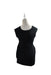 A Black Sleeveless Dresses from Ripe in size XS for maternity. (Back View)