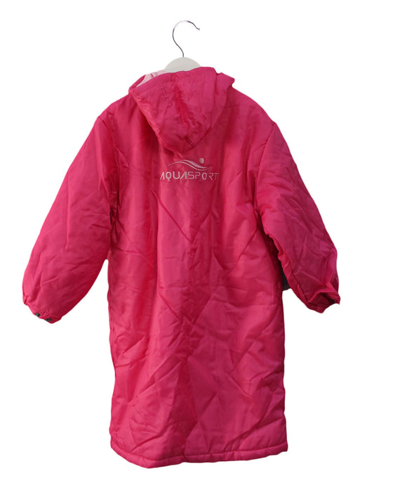 A Pink Cover Ups from Aquasport in size 10Y for girl. (Back View)