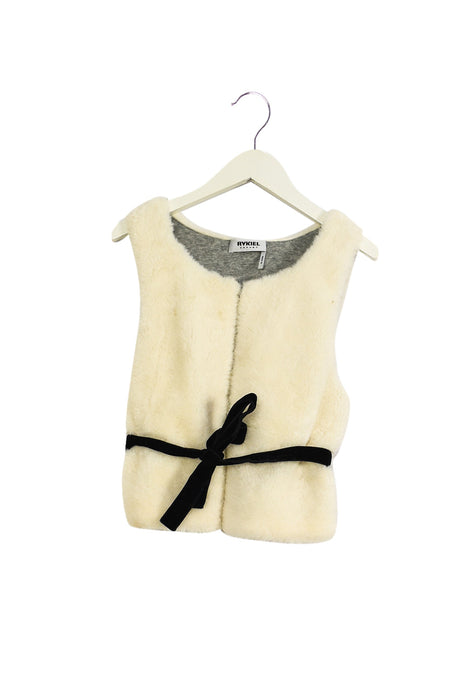 A White Vests from Rykiel Enfant in size 10Y for girl. (Front View)