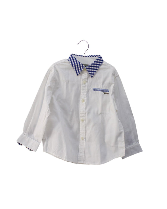 A White Shirts from Nicholas & Bears in size 3T for boy. (Front View)