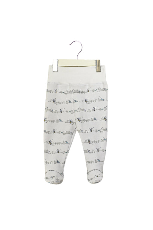 A White Casual Pants from Sergent Major in size 3-6M for boy. (Front View)