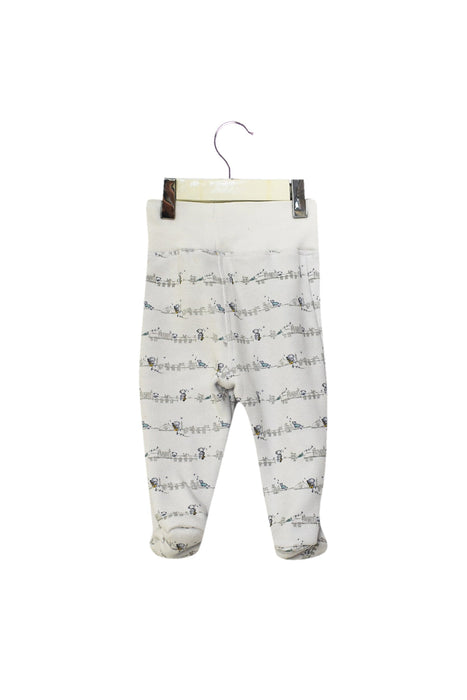 A White Casual Pants from Sergent Major in size 3-6M for boy. (Back View)