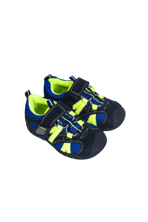 A Multicolour Sneakers from pediped in size 18-24M for boy. (Front View)