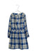 A Blue Long Sleeve Dresses from Rose et Théo in size 10Y for girl. (Front View)