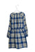 A Blue Long Sleeve Dresses from Rose et Théo in size 10Y for girl. (Back View)