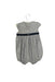 A Navy Rompers from Ralph Lauren in size 6-12M for girl. (Back View)