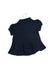 A Navy Short Sleeve Polos from Ralph Lauren in size 0-3M for girl. (Back View)