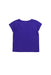 A Purple Short Sleeve T Shirts from Bonpoint in size 6T for girl. (Back View)