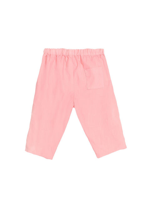 A Pink Casual Pants from Bonpoint in size 3-6M for girl. (Back View)