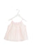 A Pink Sleeveless Tops from Bonpoint in size 4T for girl. (Front View)