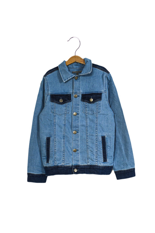 A Blue Lightweight Jackets from Bonpoint in size 8Y for boy. (Front View)