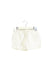 A White Shorts from Bout'Chou in size 6-12M for girl. (Front View)