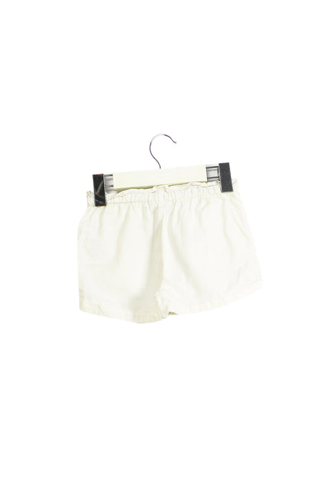 A White Shorts from Bout'Chou in size 6-12M for girl. (Back View)