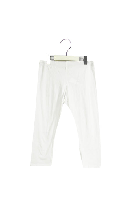 A White Leggings from Catimini in size 12Y for girl. (Front View)