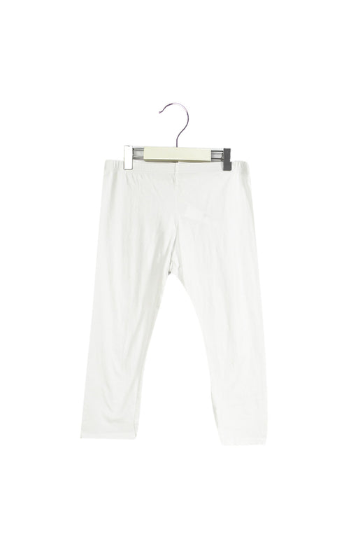 A White Leggings from Catimini in size 12Y for girl. (Front View)