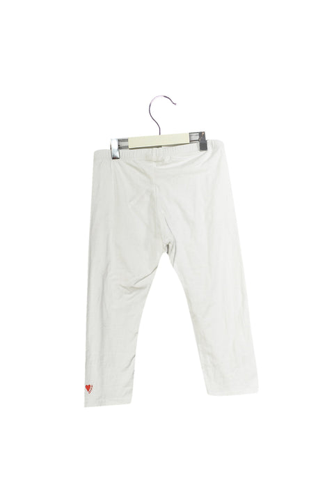 A White Leggings from Catimini in size 12Y for girl. (Back View)