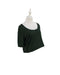 A Green Knit Sweaters from Seraphine in size L for maternity. (Front View)