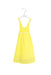 A Yellow Sleeveless Dresses from Seafolly in size 7Y for girl. (Front View)
