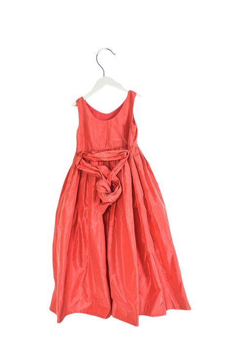 A Pink Sleeveless Dresses from Crewcuts in size 9Y for girl. (Back View)