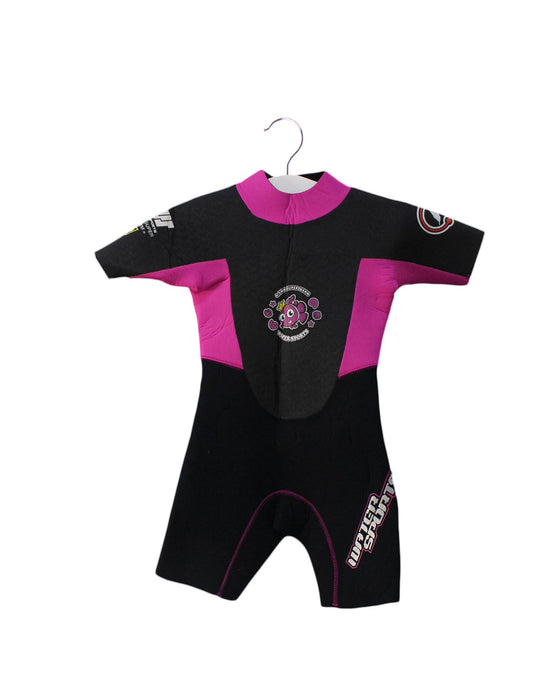 A Black Wetsuits from Watersports in size O/S for girl. (Front View)