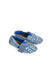 A Blue Sneakers from Toms in size 4T for neutral. (Front View)