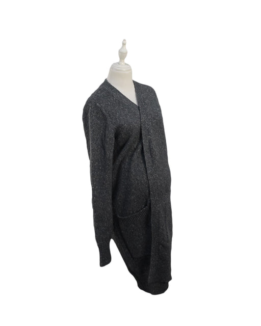 A Grey Cardigans from Ripe in size XS for maternity. (Front View)