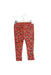 A Red Sweatpants from Lovie by Mary J in size 12-18M for girl. (Back View)