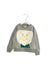 A Grey Crewneck Sweatshirts from Lovie by Mary J in size 2T for girl. (Front View)