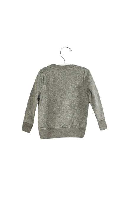A Grey Sweatshirts from Lovie by Mary J in size 12-18M for girl. (Back View)