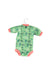 A Green Wetsuits from Splash About in size 6-12M for girl. (Back View)