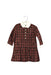 A Red Long Sleeve Dresses from Ralph Lauren in size 6-12M for girl. (Front View)