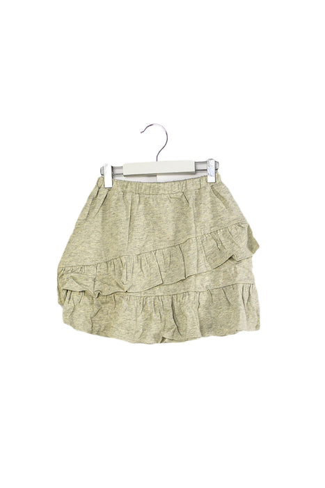 A Grey Short Skirts from Crewcuts in size 6T for girl. (Front View)