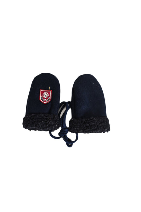 A Navy Gloves & Mittens from Jacadi in size 6-12M for boy. (Front View)