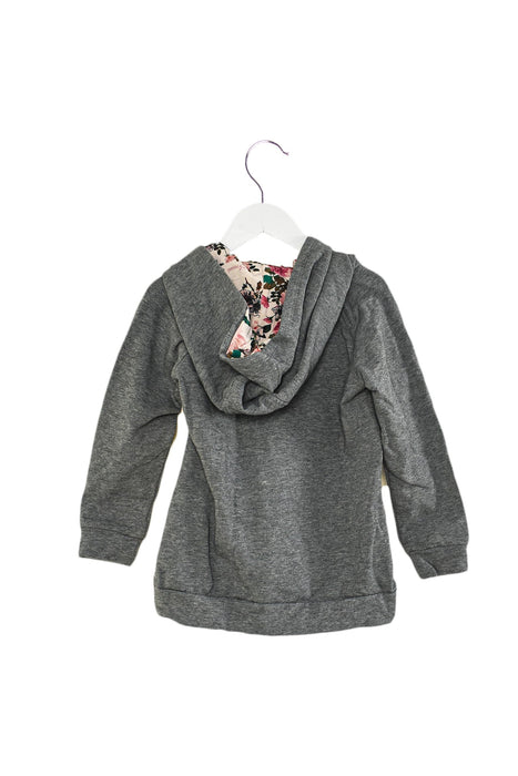 A Grey Sweatshirts from Armani in size 4T for girl. (Back View)