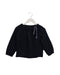 A Navy Long Sleeve Tops from Little Mercerie in size 5T for girl. (Front View)