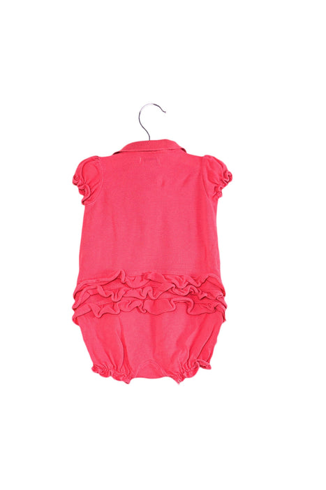A Pink Rompers from Ralph Lauren in size 6-12M for girl. (Back View)