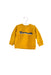 A Yellow Crewneck Sweatshirts from Bout'Chou in size 6-12M for neutral. (Front View)