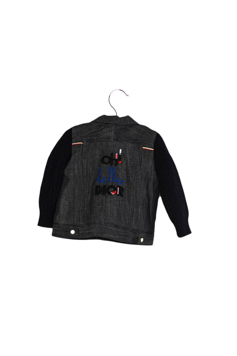 A Navy Lightweight Jackets from Dior in size 12-18M for boy. (Back View)
