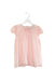 A Pink Short Sleeve Tops from Patachou in size 10Y for girl. (Front View)